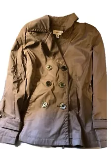 NWT Merona Womens Coat Size Size Medium Button/Buckle - Picture 1 of 4