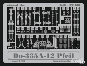 Eduard Accessories: Dornier Do 335A-12 Pfeil in 1:48 [7242169] - Foto 1 di 1