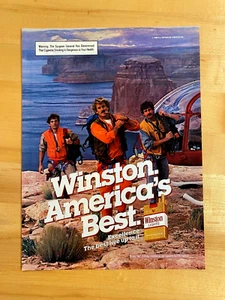 1985 Vintage Print Ad Winston Cigarettes - Picture 1 of 1