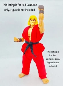 Jada Street Fighter KEN Dedicated Red Costume - Picture 1 of 6