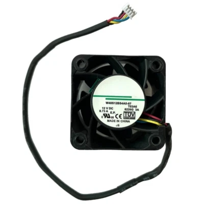 For NIDEC W40S12BS4A5-07 DC12V 0.73A For HP 1200W Power Supply Cooling Fan 4pin - Image 1 of 4