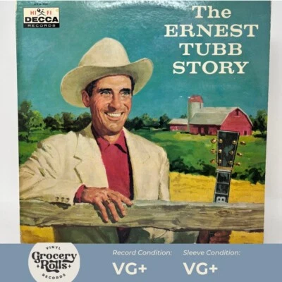 ERNEST TUBB - THE ERNESTTUBB STORY - DECCA DXSA 7159 GATE FOLD COVER VG+/VG+ - Image 1 of 4