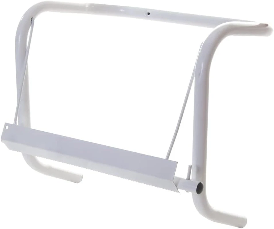 Portarotolo a Parete, 39X42 Cm, Bianco, Industriale Casa a Muro - Immagine 1 di 4