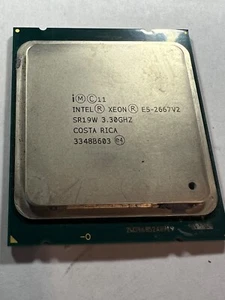 Intel Xeon E5-2667 v2 SR19W 3.3GHz 8 Core LGA 2011 CPU Processor *km - Picture 1 of 2