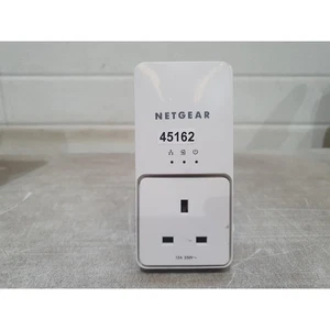 Netgear XAV2501 AV+ 200 Powerline Adapter White 250V 12Amp Ethernet Port UK Plug - Picture 1 of 10