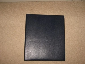 COLLECTA BLUE 22-RING ALBUM BINDER with 16 Leaves ( 64 covers/packs ) - Picture 1 of 4