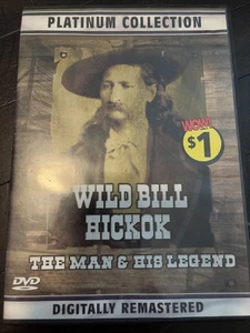 Wild Bill Hickok The man And His Legend Slim Case, Like New. H1 - Picture 1 of 2