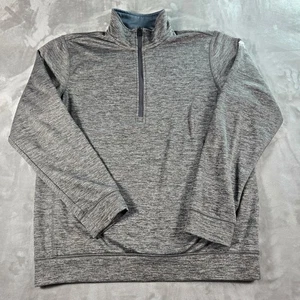 Adidas Team Issue ClimaWarm 1/4 Zip Pullover grau meliert Herren Größe M - Bild 1 von 10