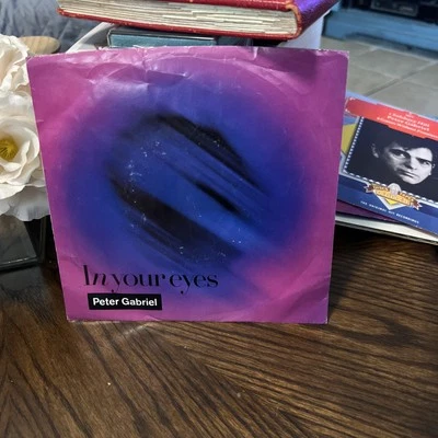 PETER GABRIEL: in your eyes GEFFEN 7" Single 45 RPM - Image 1 of 4