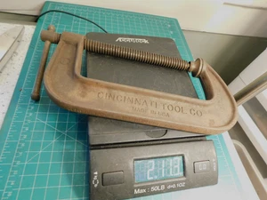 Vintage Cincinnati Tool Co. 6" Standard #540 Schraubzwinge Pearlitic Eisen Made in USA - Bild 1 von 7