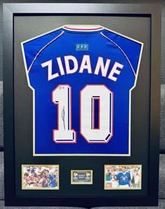 Camiseta firmada por Zinedine Zidane Francia 1998 / Mundial / FIFA / Beckett - Imagen 1 de 17