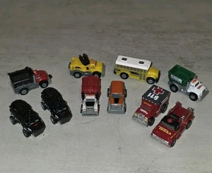 Tonka Tinys Multi-Colour Mini Micro Trucks Swat Emergency Fire 10 Total 1,5" - Bild 1 von 11