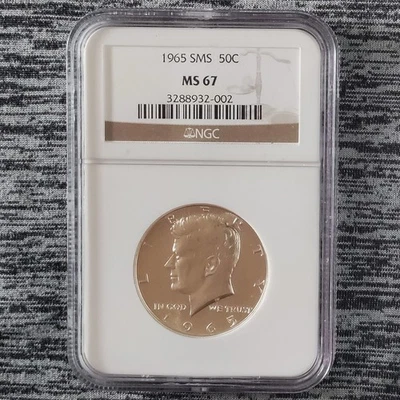 1965 SMS Kennedy Silver Half Dollar NGC MS67 - Image 1 of 2