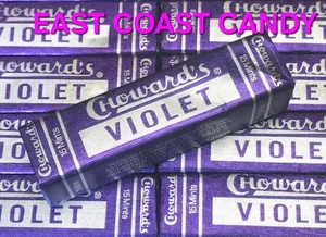 Choward's Violet Mints 12 PACK C Howard Floral Scented Flavored Candy FREE SHIP - Picture 1 of 2
