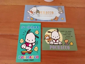 Sanrio Vintage Notepad Pochacco New Lot Of 3 - Picture 1 of 9