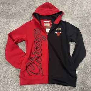 Nueva sudadera con capucha con cremallera Mitchell & Ness 1996 de las finales de la NBA talla XL (18/20) - Imagen 1 de 8