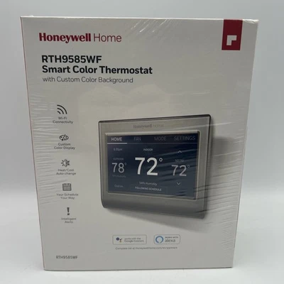 Honeywell Home RTH9585WF1004 Wi-Fi Smart Color Thermostat 7 Day Programmable - Image 1 of 2