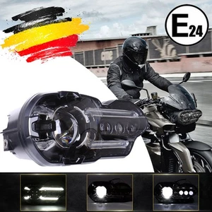 Per BMW K1200R 2005-2009 K1300R 2010-2013 E24 Faro proiettore LED luce diurna DRL - Foto 1 di 8