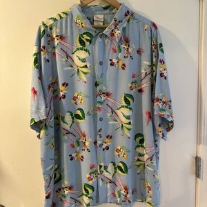 Camisa Hawaiana Mickey Minnie Donald Hula Palms M Abotonada M Tienda Disney Para Hombres - Imagen 1 de 10