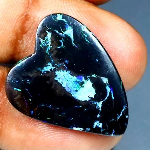 11.84 ct Heart (24 x 20 mm) (Un-Heated) Australia Boulder Matrix Opal Gemstone - Picture 1 of 1