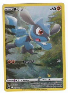 Riolu GG26/GG70 Pokemon TCG Crown Zenith: Galarian Gallery Ultra Rare NM - Picture 1 of 6