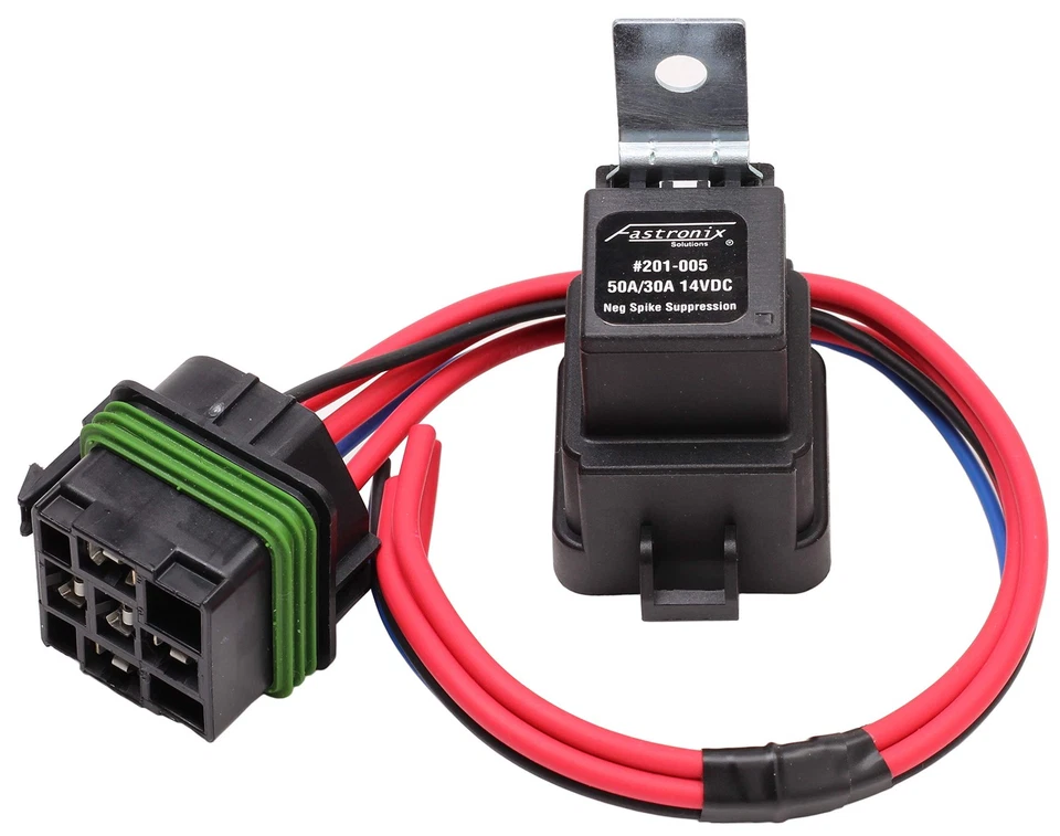 Fastronix 50/30 Amp Weatherproof Automotive Relay and Socket Kit - Image 1 of 4