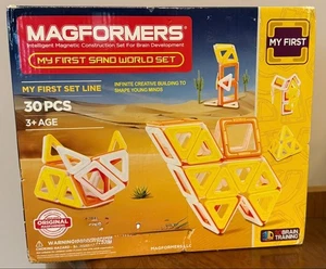 MAGFORMERS My First Sand World 30-Piece Magnetic Construction Set - Picture 1 of 2