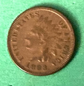 Penny cabeza india libertad completa 1883 - Imagen 1 de 2