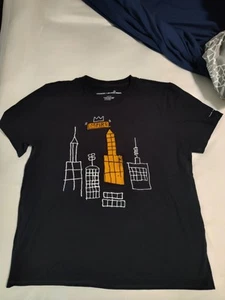 Camiseta Coach X Jean Michel Basquiat Negra Bordada Empire NY Skyscapers XL - Imagen 1 de 6