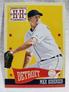 2013 Panini Hometown Heroes Max Scherzer #102 Detroit Tigers - Picture 1 of 2