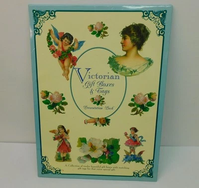 Victorian Gift Boxes And Tags Set Make your own Folding Boxes Open Box 10 of 12 Foto 1 de 4