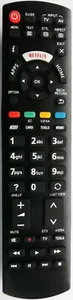 ERSATZ FERNBEDIENUNG PASSEND FÜR PANASONIC TX-L32EW6 TX-L32EX64 TX-L39E6B NEU! - Bild 1 von 1
