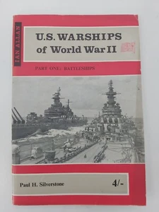 US Warships of World War II Part One: Battleships Paul H. Silverstone Ian Allan - Picture 1 of 5