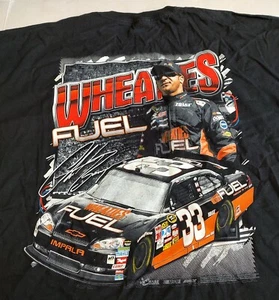 Clint Bowyer Wheaties Fuel Racing Graphic T Shirt Mens 3XL Black Chase Nascar  - Picture 1 of 8
