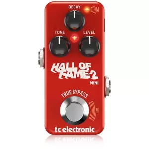 tc electronic Reverb HALL OF FAME 2 MINI reverb Red ‎000-DTM00-00010 CompactSize - Picture 1 of 3