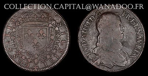 Jeton Louis XIV 1659 / Conseil du Roi / Cuivre / F 222 - Picture 1 of 1