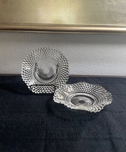 3er Set Bon Bon Tradition Teller von Federal Glass Haus/Hochzeit/Verlobung Deko - Bild 1 von 6