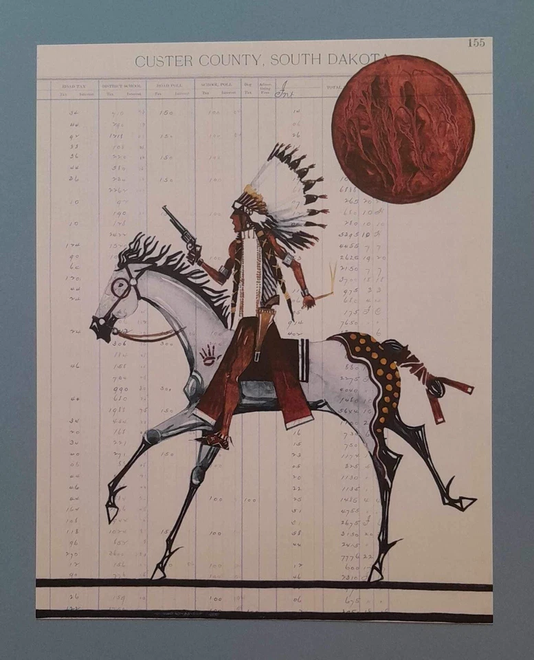 Arte tradicional com estampa de chicote aquarela - Imagem 1 de 1