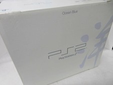 Japanese Playstation 2 Ocean Blue Console PS2 Japan Import SCPH-37000 with BOX