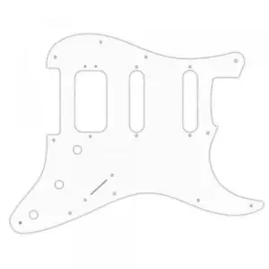PICKGUARD USA para FENDER® AMERICAN ULTRA STRATOCASTER® HSS - 3 capas PG BLANCO WBW - Imagen 1 de 1