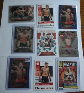 Dustin Poirier UFC Panini 9 Card Lot, Inserts 