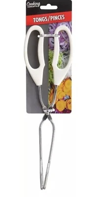 Cooking Concepts Metal Tongs with Plastic Handles     9.5 in. - Image 1 of 2