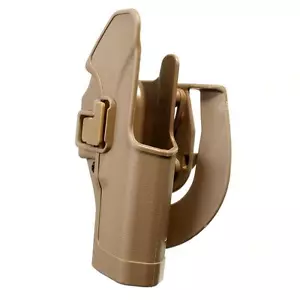 Quick Tactical Belt Paddle Holster Right Hand Fits for Glock 17 19 23 32 Tan - Picture 1 of 4