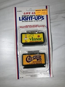 Life-Like Light-Ups Vlasic & Chi Chis Billboards 1987 Working Scale Models - Picture 1 of 12