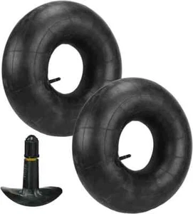 Two 20x8x8, 20x10-8 Rear Lawn Mower Tire Tubes 20x10.00-8 Standard Off Set Valve - Picture 1 of 1