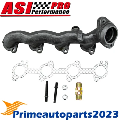 Left Exhaust Manifold w/Gasket Kit for 1997-98 Ford Expedition F150 F250 4.6L US Foto 1 de 4