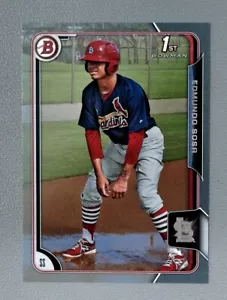 2015 Bowman #BP95 Edmundo Sosa Prospects Silver St. Louis Cardinals - Picture 1 of 2