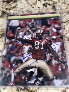 Antonio Bryant Autographed San Francisco 49ers 8X10 Signed Photo Auto - Picture 1 of 4