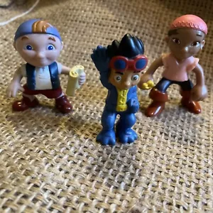 Jake and the Neverland Pirates Figuren Jake Cubby Izzy 3" Disney Kuchenaufleger - Bild 1 von 7
