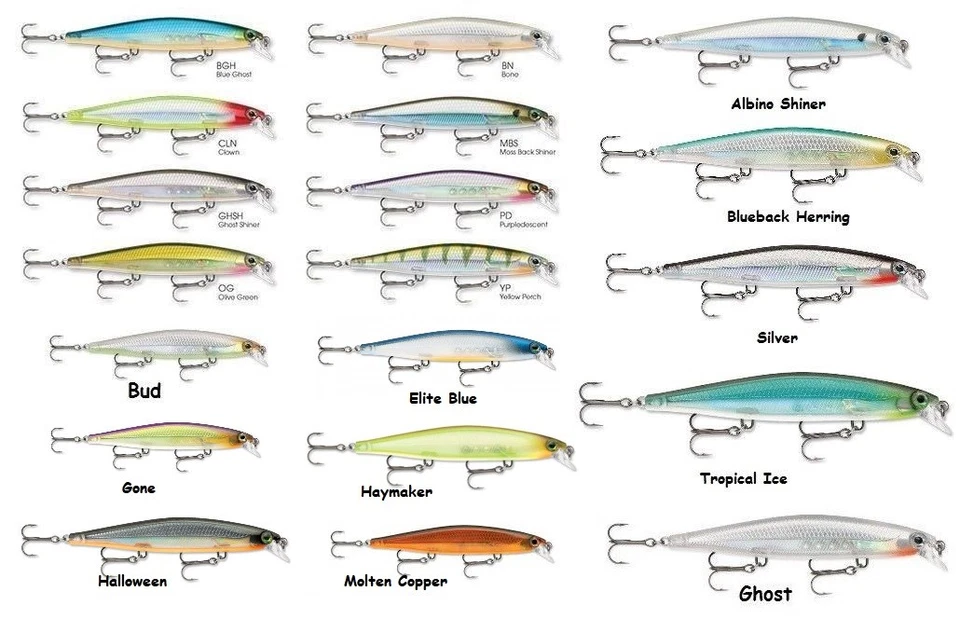 Rapala Shadow Rap 11 Jerkbaits - Choice of Colors - Image 1 of 1